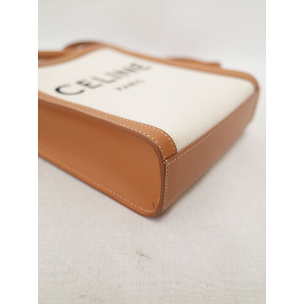 Celine Cabas Bag Vertical Leather Shoulder - Picture 8 of 9
